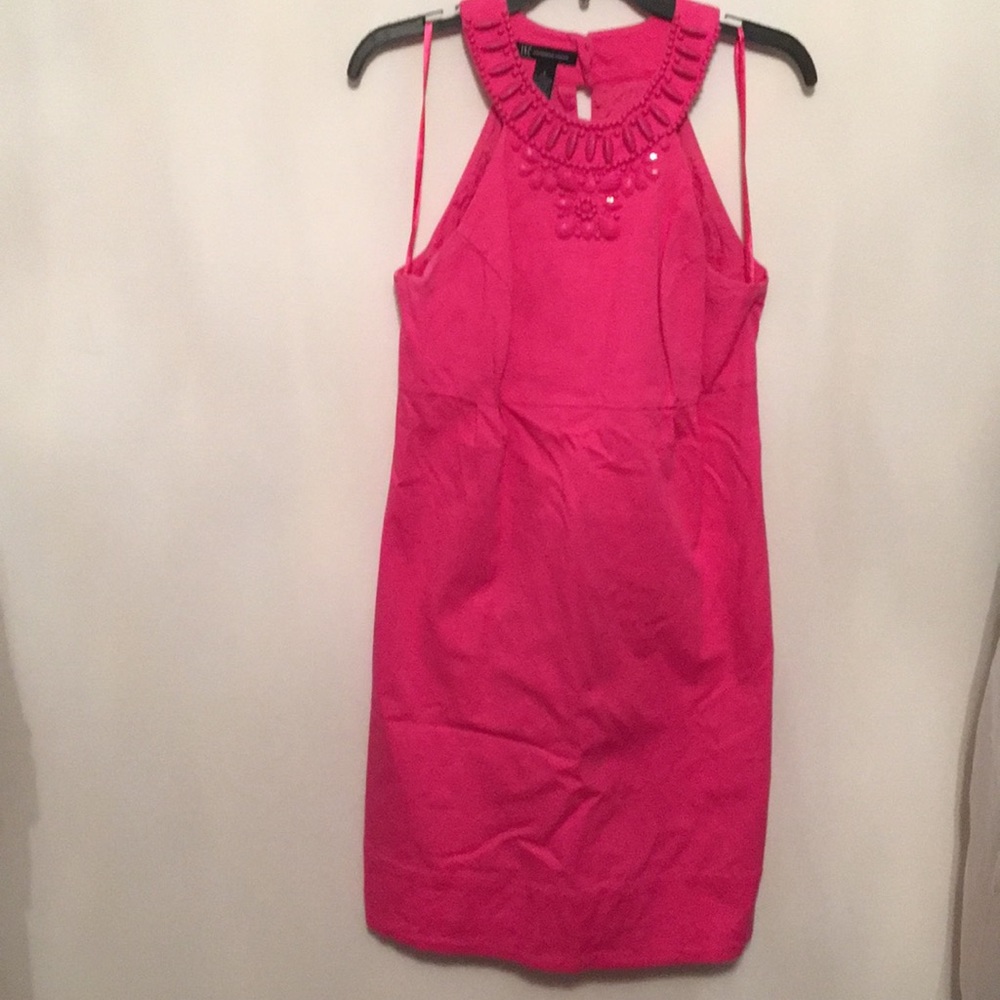 INC - hot pink dress - size 8